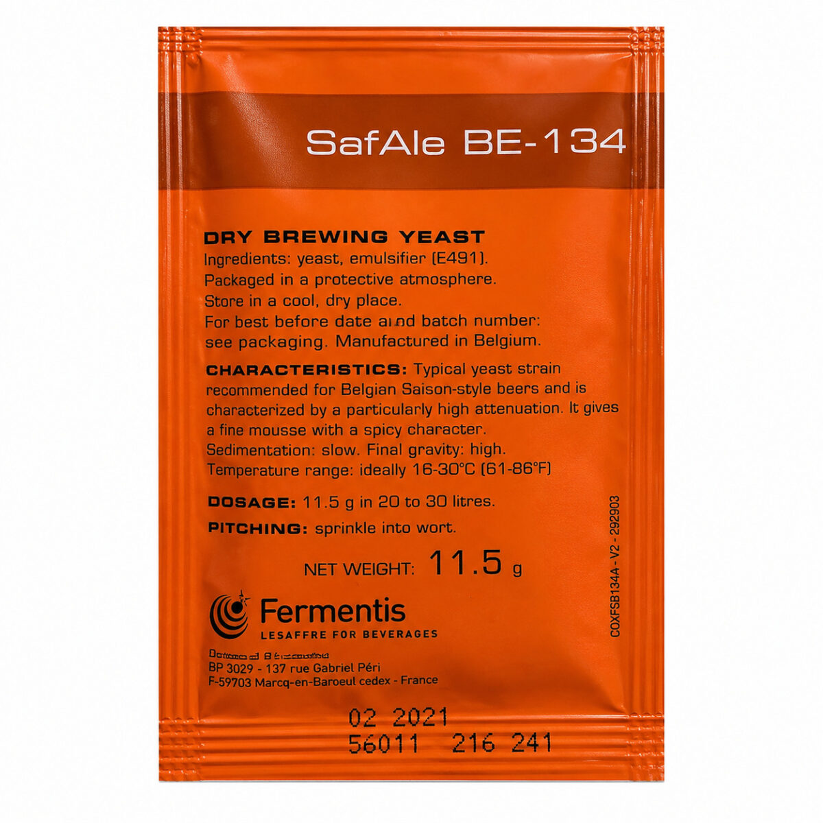 שמרי בירה SafAle BE-134