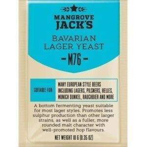 Дрожжи Mangrove Jack's Bavarian Lager M76