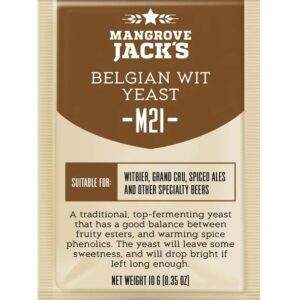 Дрожжи Mangrove Jack's Belgian Wit M21