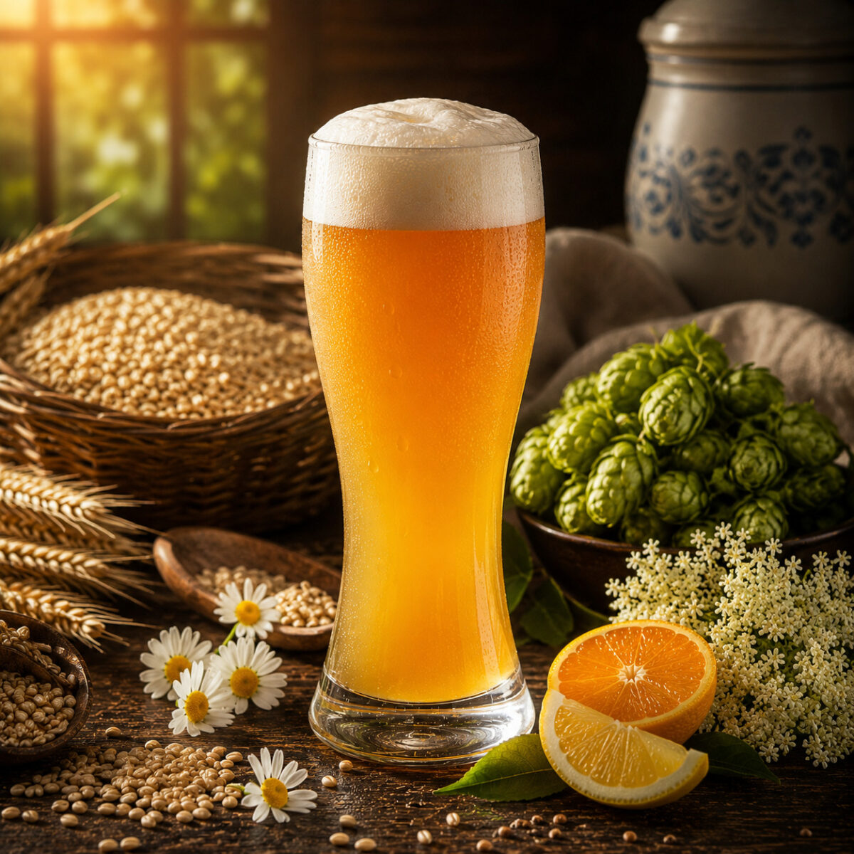 Зерновой набор Hefeweizen Weiss River для домашнего пивоварения 20 литров