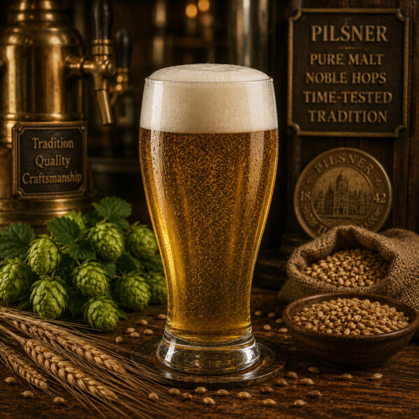 ערכת All Grain Traditional Pilsner Silver Noble להכנת בירה ביתית 20 ליטר