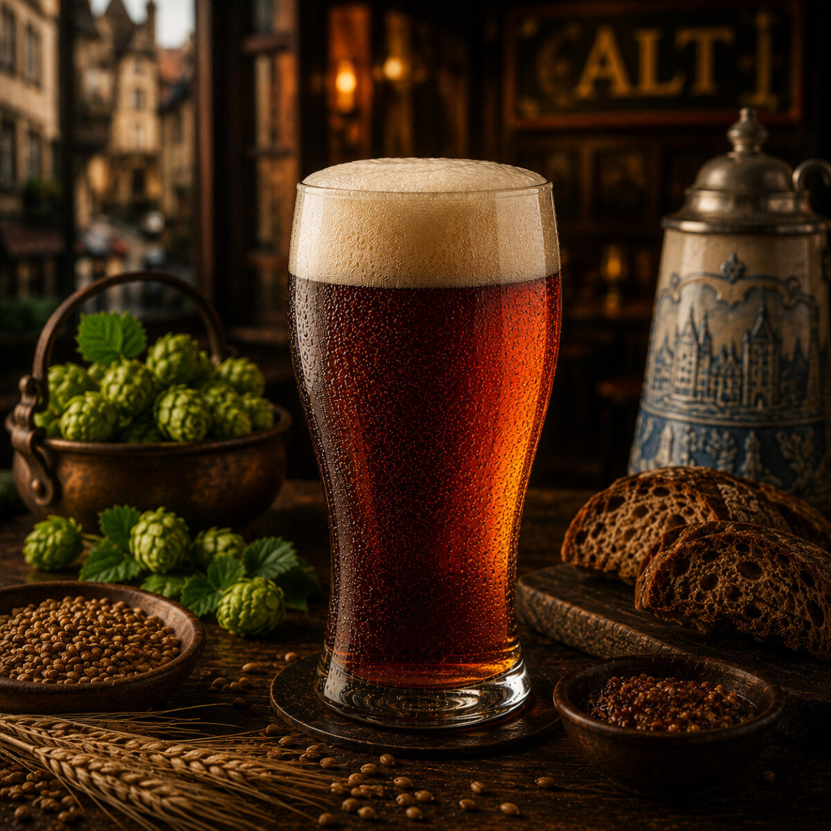 Зерновой набор Altbier Altstadt Amber для домашнего пивоварения 20 литров