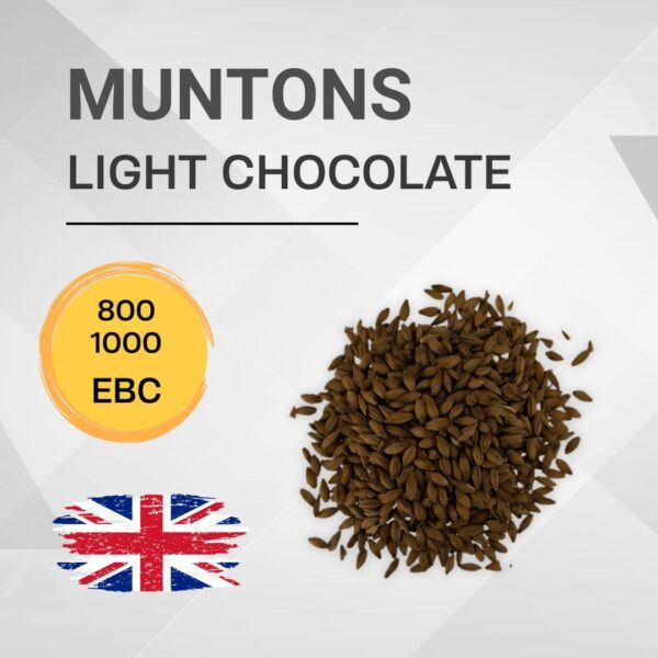 לתת Muntons Light Chocolate