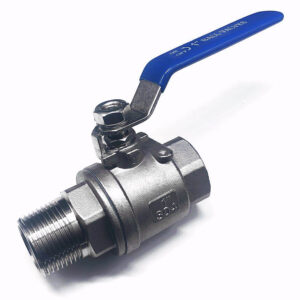 304-Stainless-Steel-Two-Piece-Ball-Valve