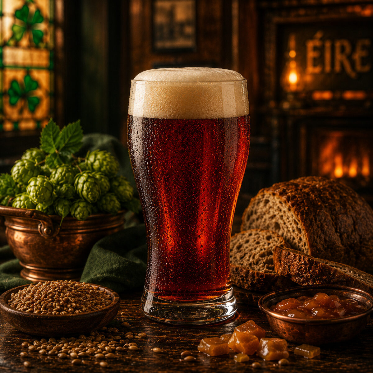 Зерновой набор Irish Red Ale Emerald Flame для домашнего пивоварения 20 литров