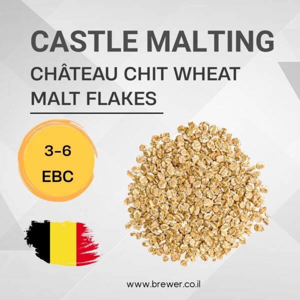 CHÂTEAU CHIT WHEAT MALT FLAKES Castle Malting
