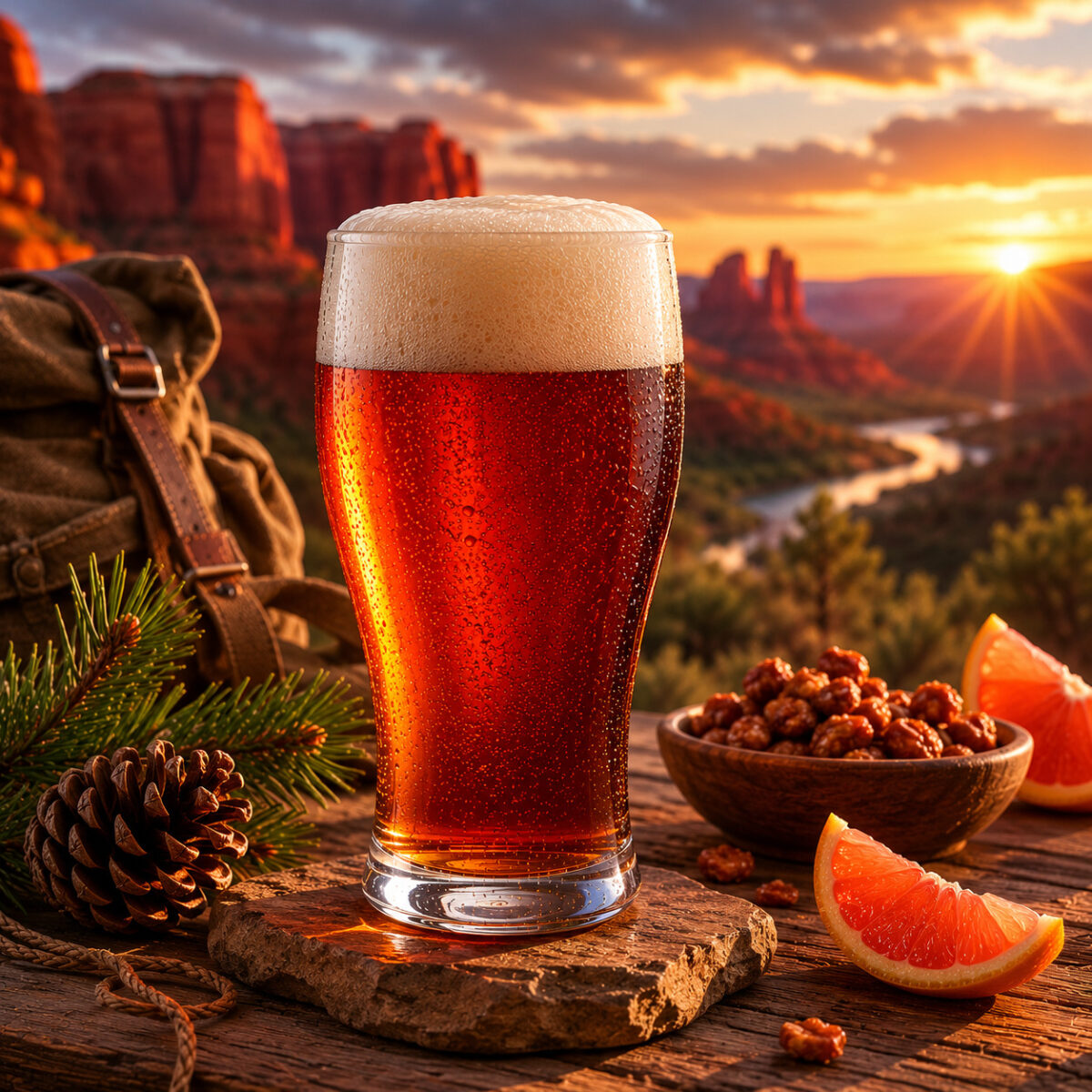 ערכת All Grain American Amber Ale Red Canyon להכנת בירה ביתית 20 ליטר