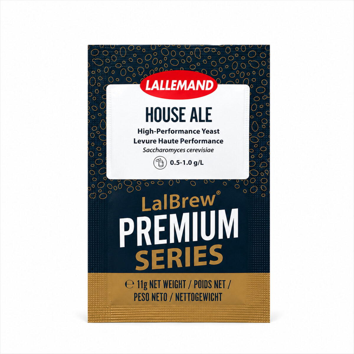 שמרי בירה LalBrew House Ale 11 גרם מבית Lallemand