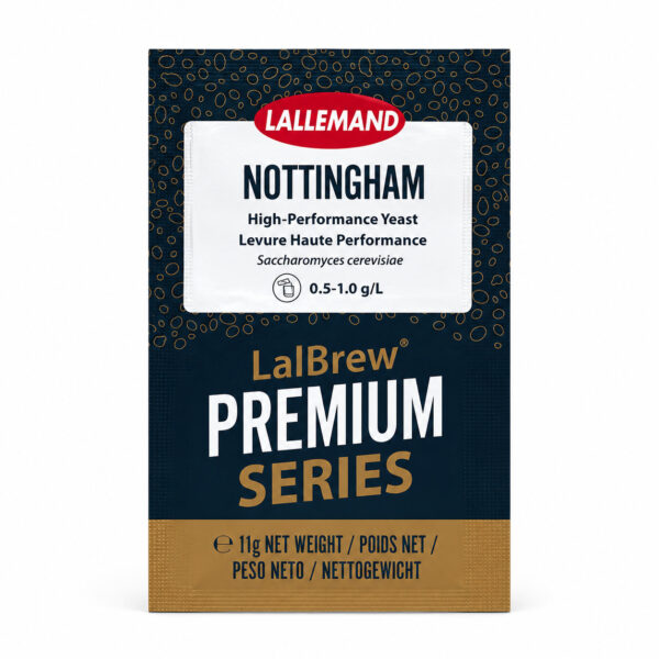 שמרי בירה LalBrew Nottingham 11 גרם מבית Lallemand